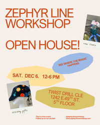 **OPEN STUDIO DEC.6, 2025**
