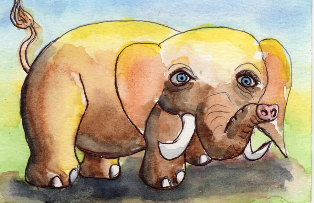 Image of Kind Eyes Elephant