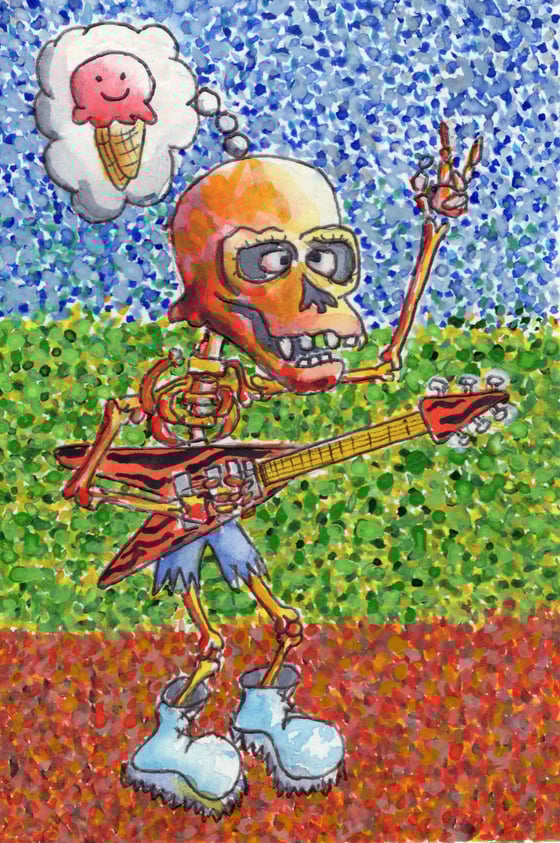 Image of Skeleton Ice Cream Shredder