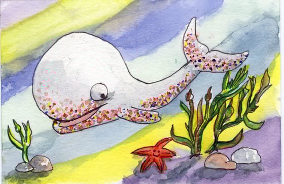 Image of Whale and Starfish Friends