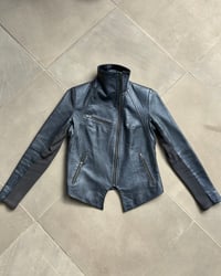 Image 4 of GUNMETAL LEATHER JACKET