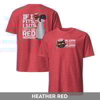 Image 3 of If I Fits, I Sits! Unisex T-Shirt | Front and Back Print 