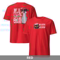 Image 1 of If I Fits, I Sits! Unisex T-Shirt | Front and Back Print 