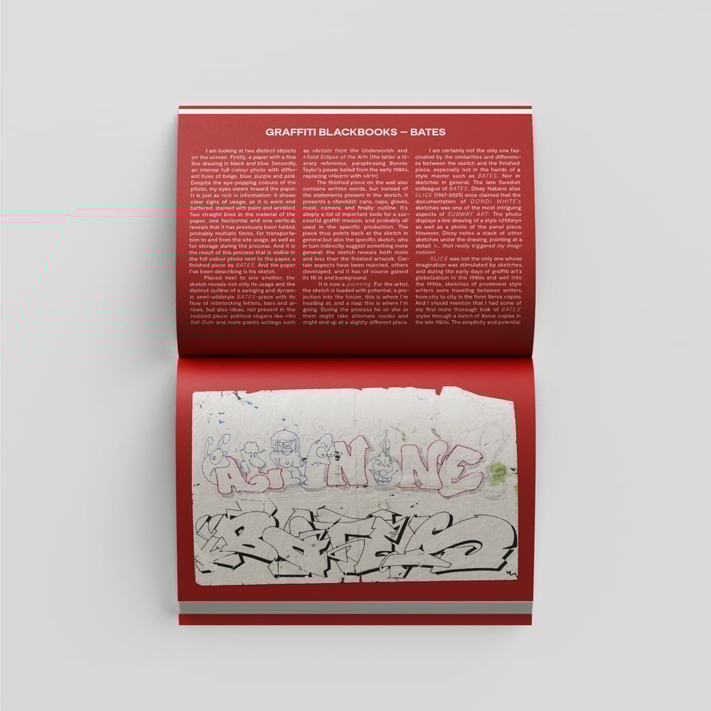 BATES – Graffiti Blackbooks