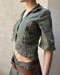 Image 2 of SHORT SLEEVE KHAKI JACKET