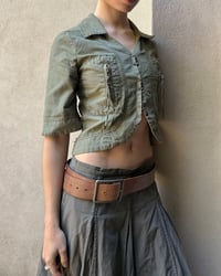 Image 1 of SHORT SLEEVE KHAKI JACKET