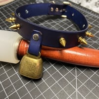 Image 1 of Spiked Cowbell Collar