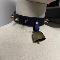 Image 4 of Spiked Cowbell Collar