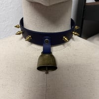 Image 3 of Spiked Cowbell Collar