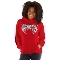 Image 4 of BLEGH NATION RED HOODIE