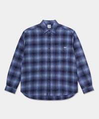 Image 1 of POLAR_MITCHELL LS SHIRT | SHADOW CHECK :::BLUE:::