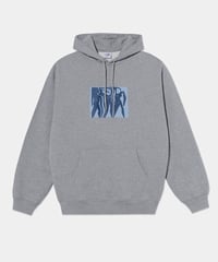 Image 1 of POLAR_DAVE HOODIE | CUT OUTS :::HEATHER GREY:::