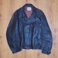 Image 1 of Vintage Steerhide Motorcycle Jacket, c. '50s-'60s