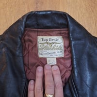 Image 5 of Vintage Steerhide Motorcycle Jacket, c. '50s-'60s