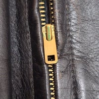 Image 6 of Vintage Steerhide Motorcycle Jacket, c. '50s-'60s