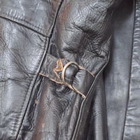 Image 9 of Vintage Steerhide Motorcycle Jacket, c. '50s-'60s