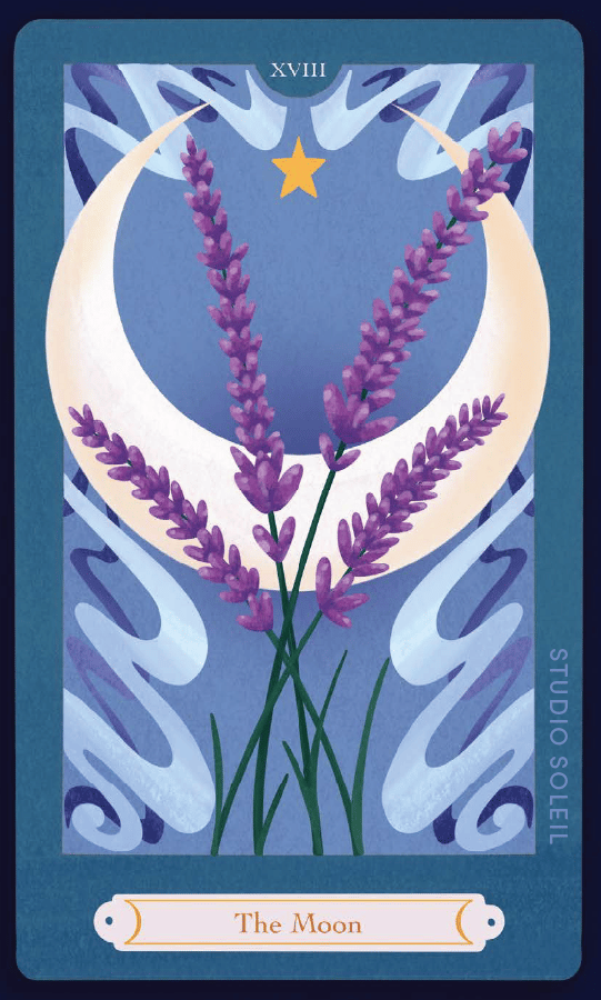 Image of The Moon Tarot Card Sticker