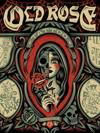 Old Rose Tattoo - Poster (Green Variant)