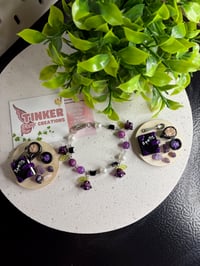 Image 1 of Witch inspired Magnets and Bracelet 
