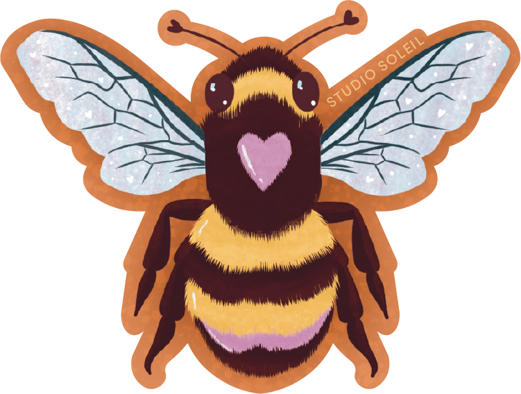 Image of Honeybee Sticker