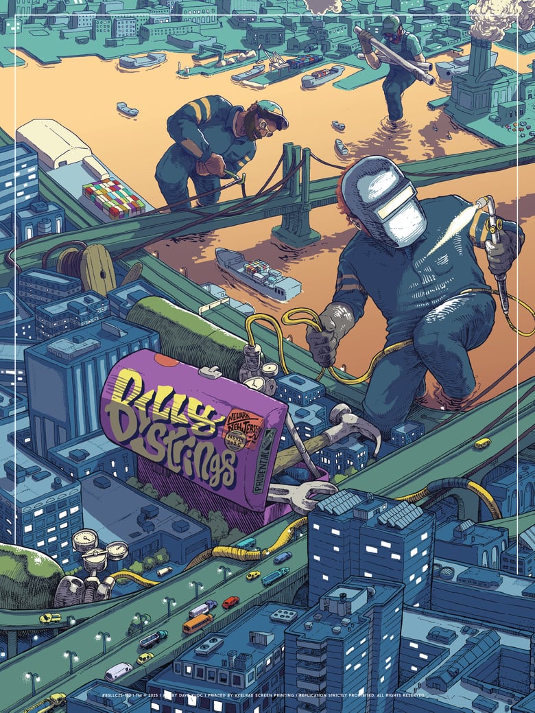 Image of Billy Strings - Newark, NJ - 11.14.25 (PAPER)