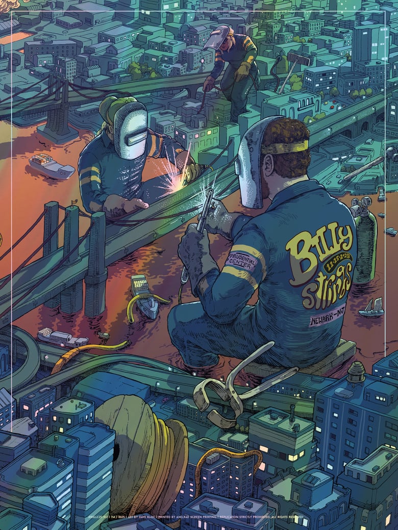 Image of Billy Strings - Newark, NJ - 11.15.25 (FOIL)