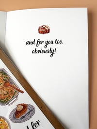 Image 2 of Thankful For Food and You - Greeting Card