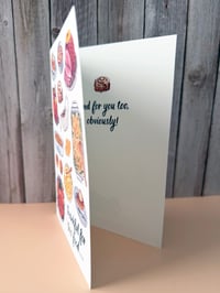 Image 4 of Thankful For Food and You - Greeting Card