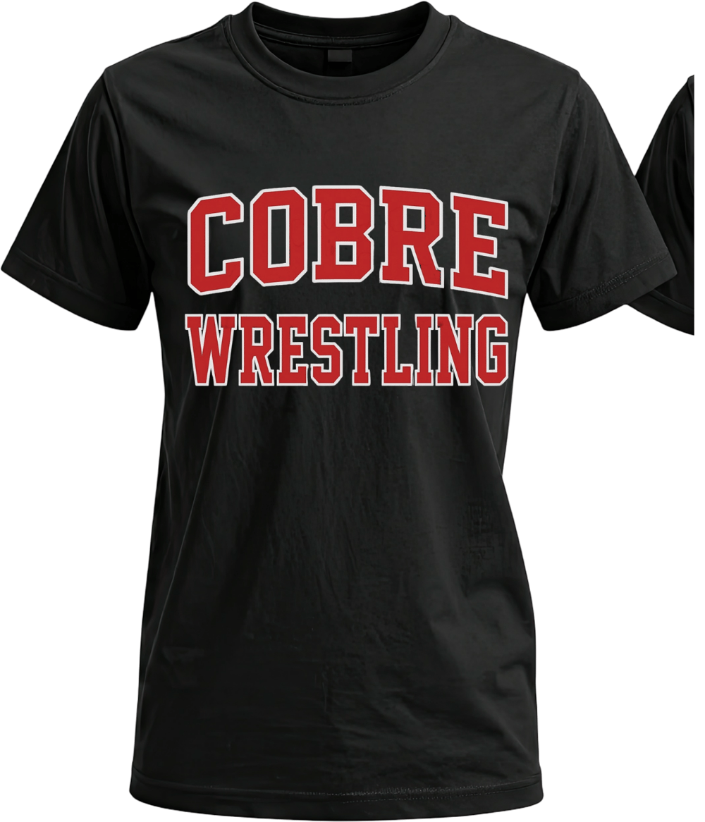 Image of Cobre Wrestling Black Tee