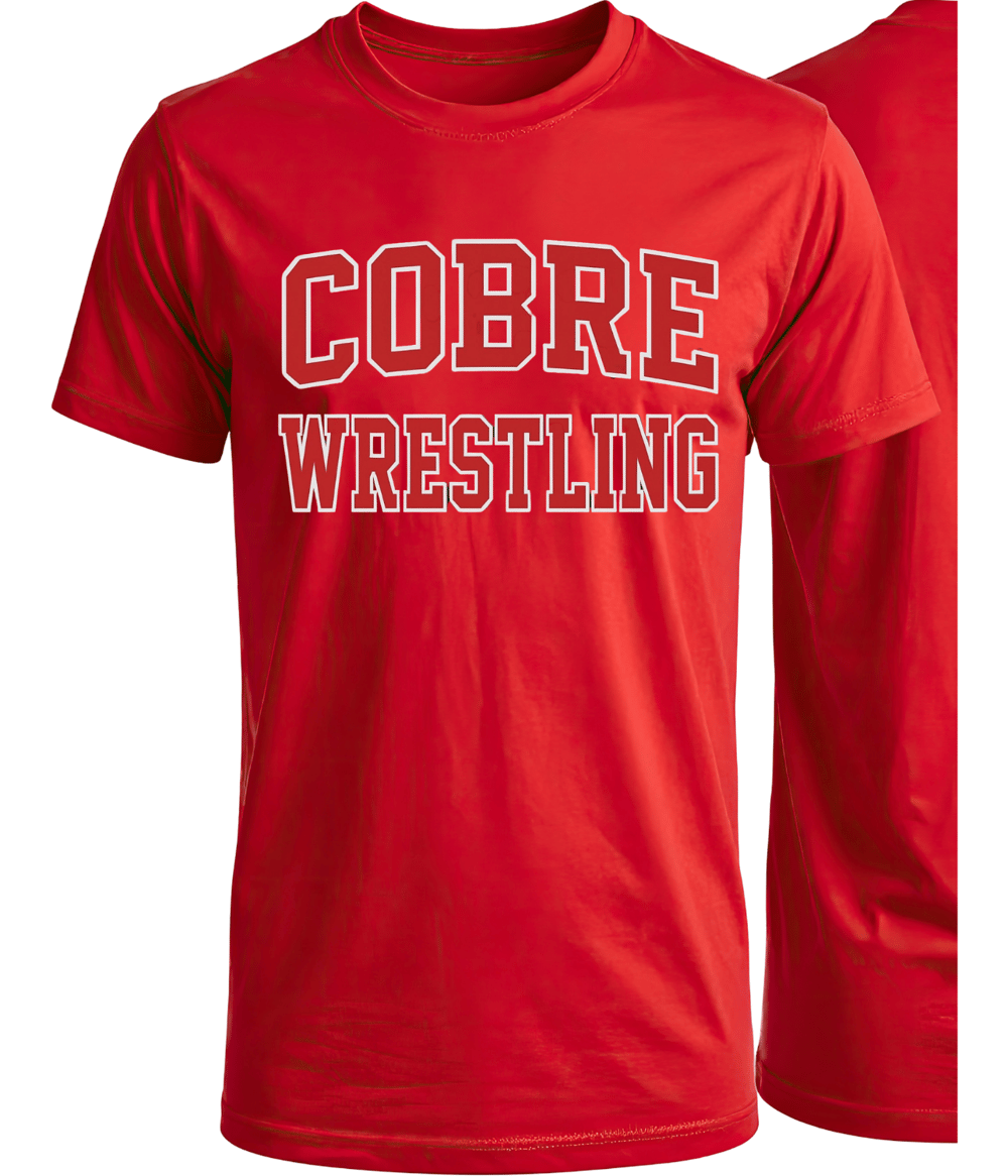 Image of Cobre Wrestling Red Tee