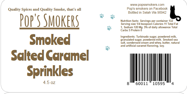 Image of Smoked Salted Caramel Sprinkles