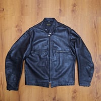 Image 1 of Vintage Steerhide Cafe Jacket, c. 1970s