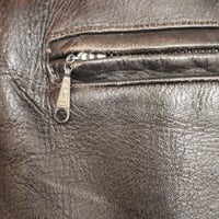 Image 6 of Vintage Steerhide Cafe Jacket, c. 1970s