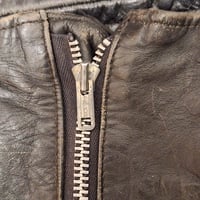 Image 8 of Vintage Steerhide Cafe Jacket, c. 1970s