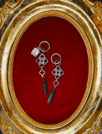 SILVER MAGICIAN Earrings (Pair) 