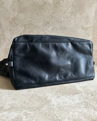 Image 10 of GOLD STUD LEATHER TRAVEL BAG