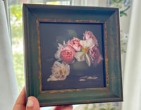 Peony and Roses no. 2 - Framed