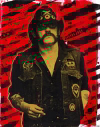 Lemmy Kilmister Knives Print