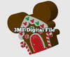 Digital 3MF File Gingerbread House DECORATION [not soap holder]
