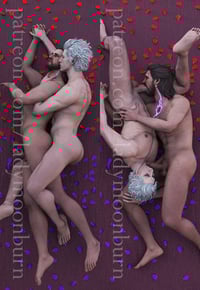 NSFW 18+ "With you, I forget my goddess..." Bloodweave bookmark