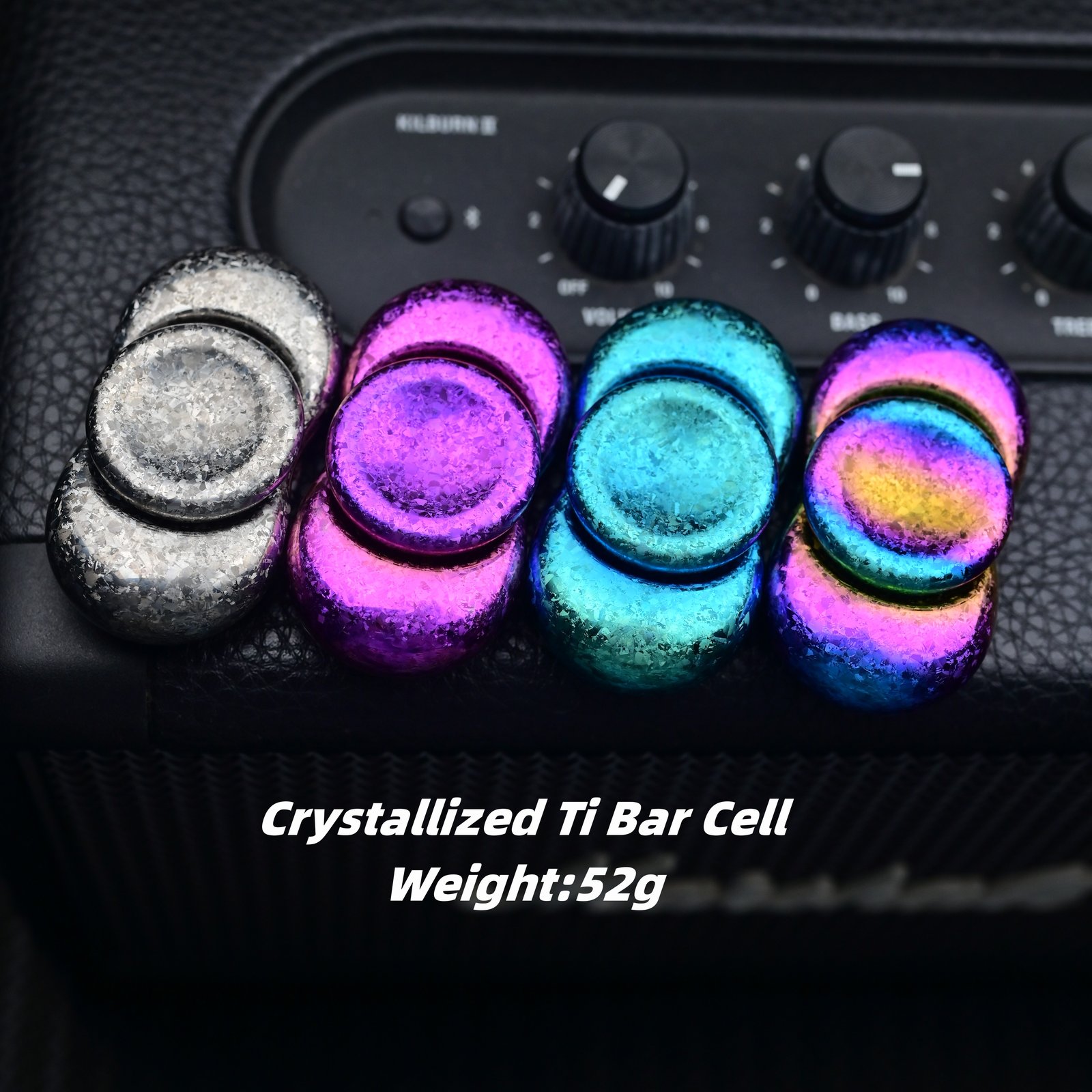 SC/ZircuTi Exotic material bar cell handspinner | KINETICS ASIA