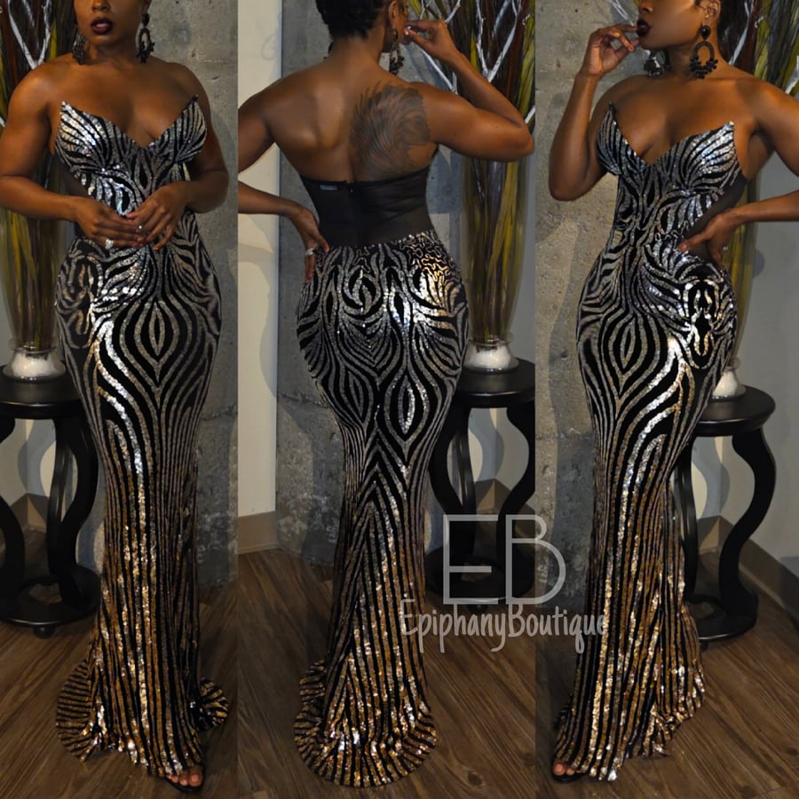 Image of The Bria Ombre' Gown