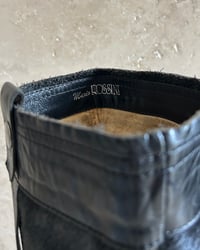 Image 12 of BLACK LEATHER & COWHIDE BOOTS