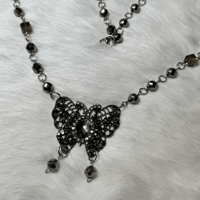 Image 2 of Antique butterfly necklace