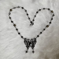 Image 1 of Antique butterfly necklace