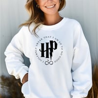 Image 2 of HP Sweatshirt Solemnly Swear Up To No Good