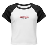 Image 3 of SHATTERED Women’s micro rib tee