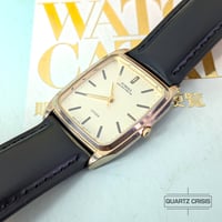 Image 1 of 1994 Citizen Forma Quartz 'Tank' Gold Dress Watch (4634-567489)