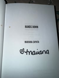 Image 3 of  [IMPERFECT/DAMAGED] Signed Fancy Edition Paperback "Hands Down"