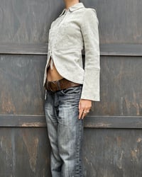 Image 3 of SUEDE SUPER PALE GREEN JACKET